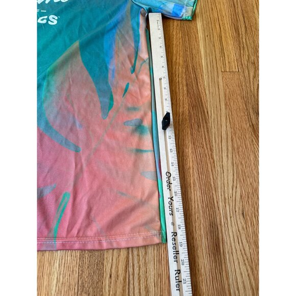 Summer Of Crocs Tie-Dye Short Sleeve T-Shirt Large Multicolor Polyester - Picture 5 of 12